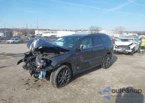 2018 Dodge Durango Gt Awd from USA, damaged, VIN 1C4RDJDG8JC198352